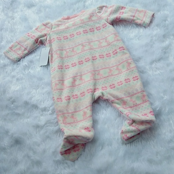 🆕NWT:Newborn Footed Pajamas - Picture 7 of 7